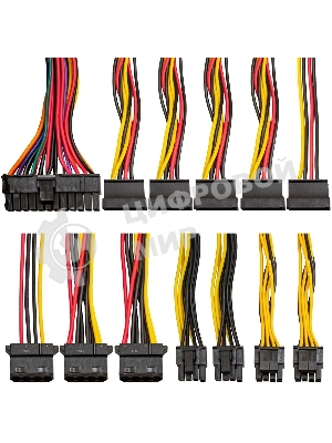 Блок питания ExeGate UNS800, 800W, (ATX, SC, 12cm fan, 24pin, 2x(4+4)pin, 2xPCI-E, 5xSATA, 3xIDE, кабель 220V 1,8м с защитой от выдергивания)