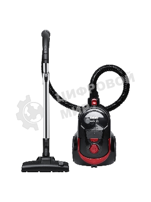 Пылесос BBK BV1801 бургунди, 300/1600 Вт, уборка сухая, пылесборник контейнер, 2 л
