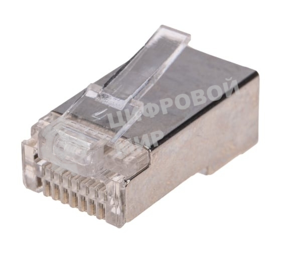 Разъем сквозной RJ-45 Rexant (8P8C) под витую пару, FTP, cat.5e (1 шт)