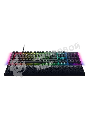 Клавиатура проводная игровая Razer BlackWidow V4 (Yellow Switch) - Russian Layout