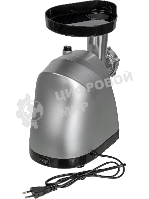 Мясорубка электрическая Starwind SMG4485 серебристый, 1800 Вт, 2.2 кг/мин, реверс, защита от перегрузки, насадки - 6
