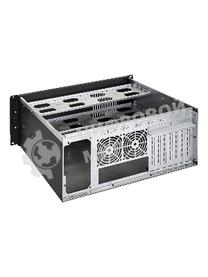 Серверный корпус Procase 4U300-08 Корпус 4U server case,8HDD,черный,без блока питания PS/2 ATX,глубина 300мм, MB ATX 12