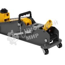 Домкрат гидравлический подкатной с фиксатором Denzel 3 т, 190-532 мм, SUV