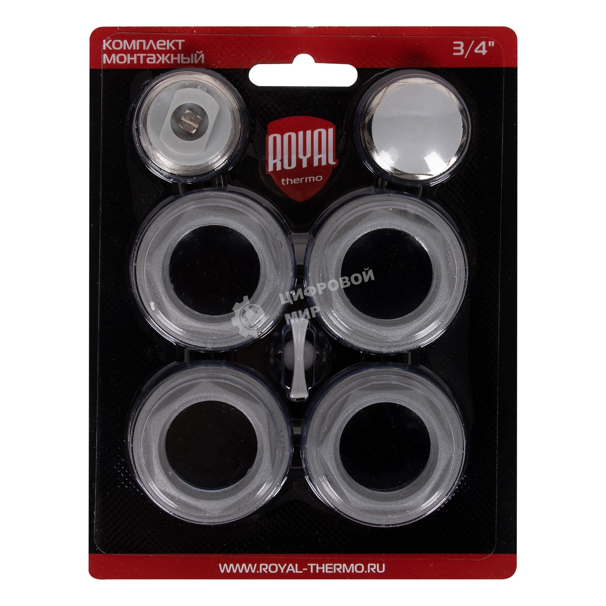 Комплект монтажный Royal Thermo 1”х 3/4