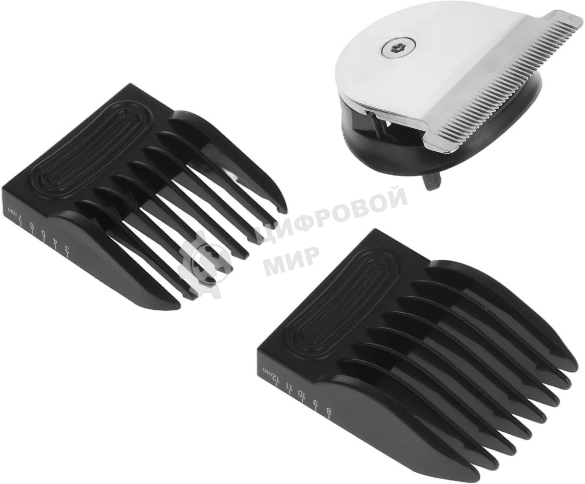 Триммер Rowenta TN9118F0 черный/золотистый (насадок в компл:9шт)