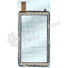 Сенсорное стекло (тачскрин) ZJ-70053A, черное