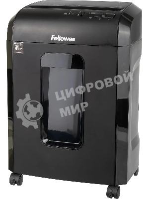 Шредер Fellowes Powershred 10M FS-4630601 DIN P-5, 2х15мм, 10лст., 19лтр., Safety Lock, с микрорезкой
