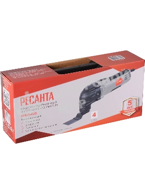 Многофункциональный инструмент (реноватор) МФИ-400 в кейсе Ресанта