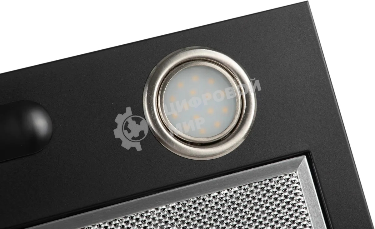 Вытяжка встраиваемая Elikor 52Н-400-П3Д черный, 50 см, 400 куб. м/ч, 57 дБ