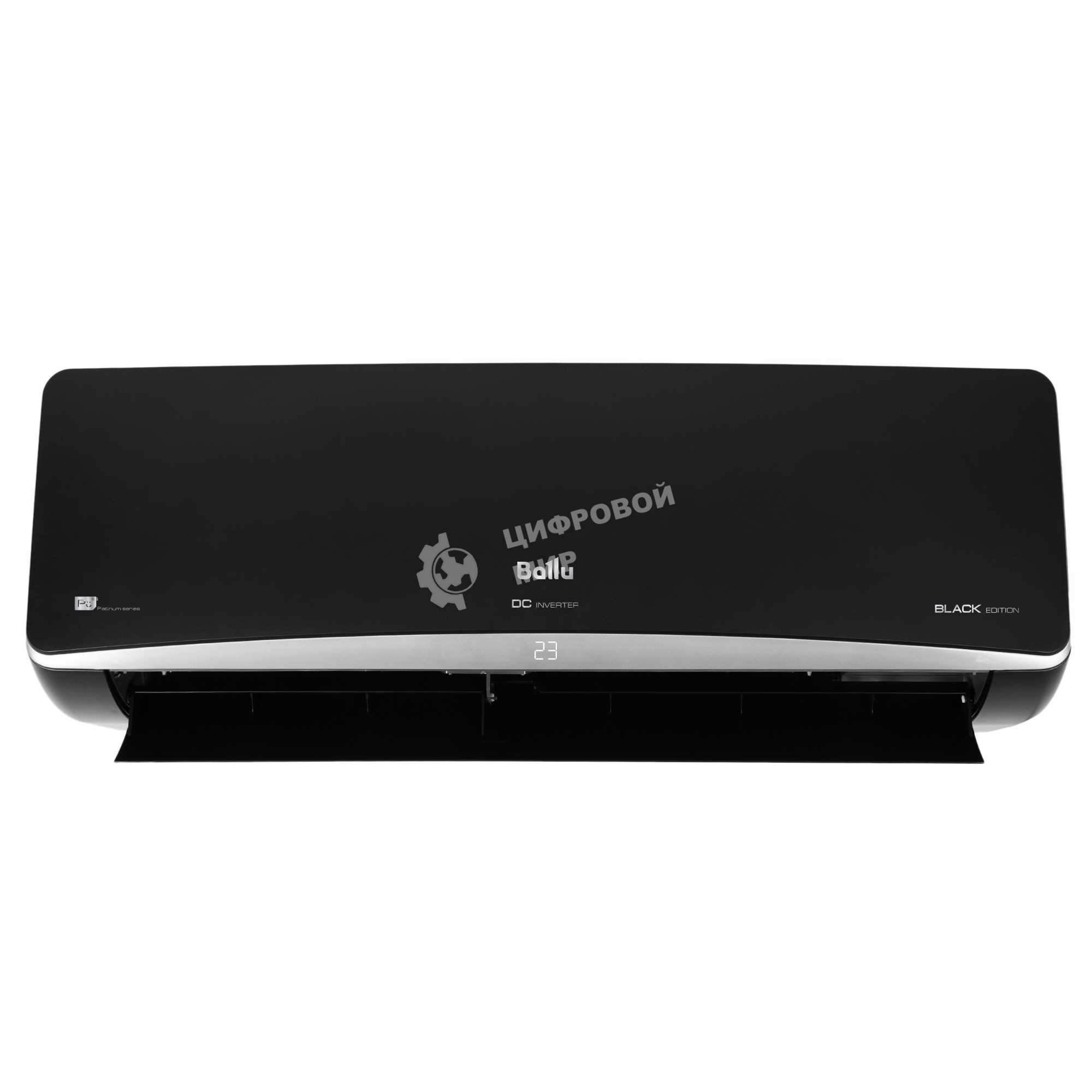 Внутренний блок сплит-системы Ballu BSPI/in-13HN8/BL/EU инвертор, 12000 BTU, 35 м², 23 дБ, охлаждение, обогрев, осушение, черный