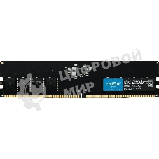 Оперативная память Crucial, DDR5, 16GB (1x16 GB), 4800 MHz, CL40, DIMM