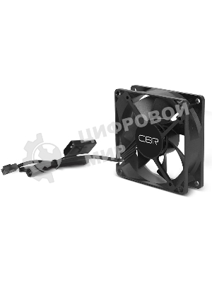 Вентилятор для корпуса CBR CBR-CF-8025-1600B черный, 80 мм, 1600 об/мин, 25 дБ, 3 pin