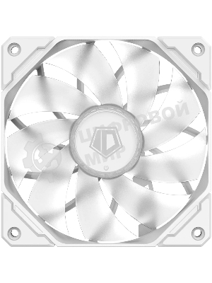 Вентилятор для корпуса ID-COOLING TF-12025-PRO SW белый 120мм 1500rpm 28.9db 4-pin