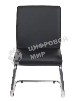 Кресло Бюрократ CH-250-V/BLACK черный, экокожа, 120 кг, механизм качания