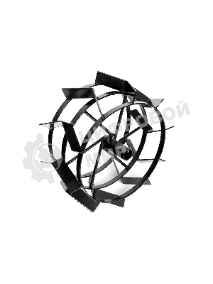 Грунтозацепы для мотоблока Patriot (д430 мм, шир200 мм шестигранник32)(пар) Грз 430.200.32 Россия