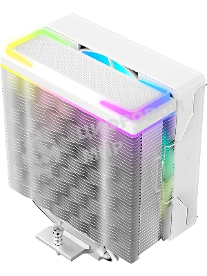 Кулер для процессора Ocypus Delta A40 SE WH ARGB, 120мм ARGB FAN, Top ARGB Panel, 4 HEAT PIPES, 4-PIN PWM, 800-1800 RPM, 31DBA, HYDRO BEARING, LGA115X/1200/1700/18XX, AM4/AM5