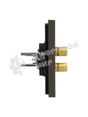 Аудиорозетка 4-мест. IEK FORTE&PIANO FP339 серый