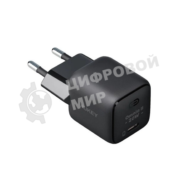 Сетевое зарядное устройство Aukey Omnia2 20W черный