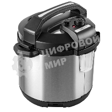 Скороварка-мультиварка электрическая Endever Vita-131, черный/стальной, мощность 1200 Вт, емкость 6л, 38 авторежимов работы, книга рецептов
