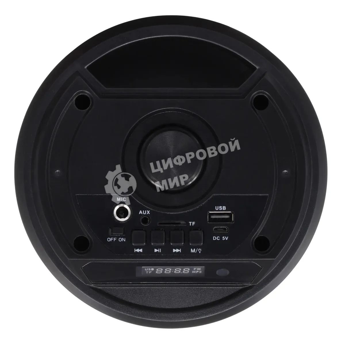 Минисистема Hyundai H-MC160 черный 50Вт/FM/USB/BT/SD/MMC