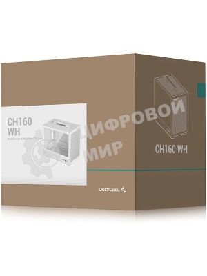 Компьютерный корпус ПК без блока питания Deepcool Case CH160 белый