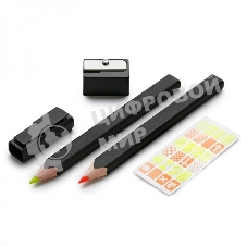 Карандаши цветные Moleskine Highlighter EW2PSFN12, липа, 2 цвета (2шт)