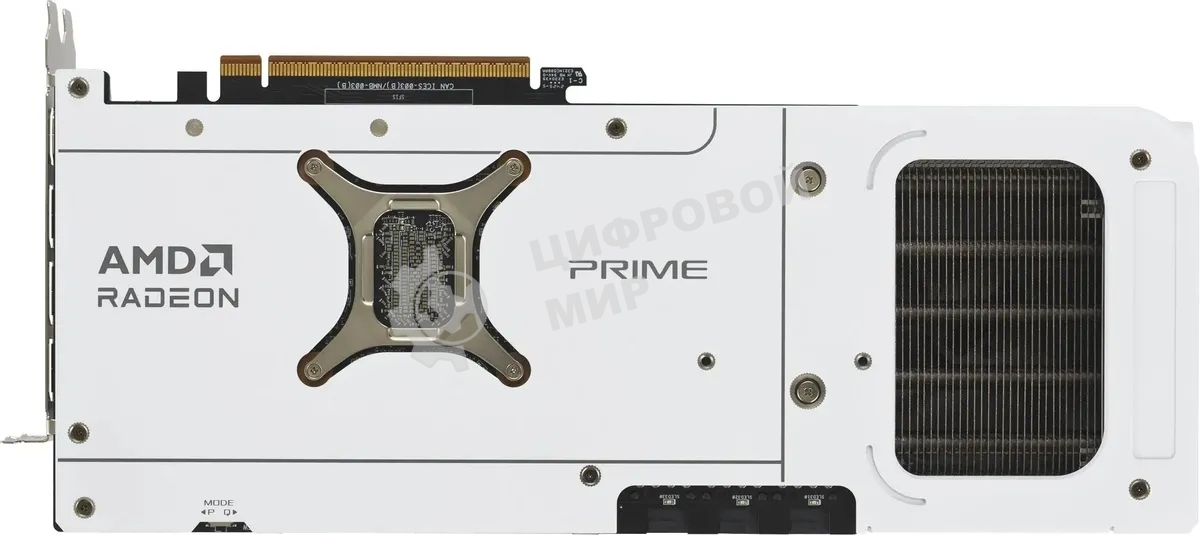 Видеокарта Asus PRIME-RX9070XT-O16G-WHITE белый