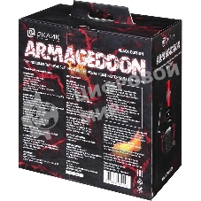 Проводные наушники Oklick HS-G300 черный/красный, полноразмерные, Jack 3.5 мм