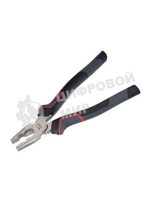 Комбинированные плоскогубцы Deli DL0005 200 мм, Cr-V, эксцентриковый шарнир, антикоррозийное покрытие, трехкомпонентная прорезиненная рукоять