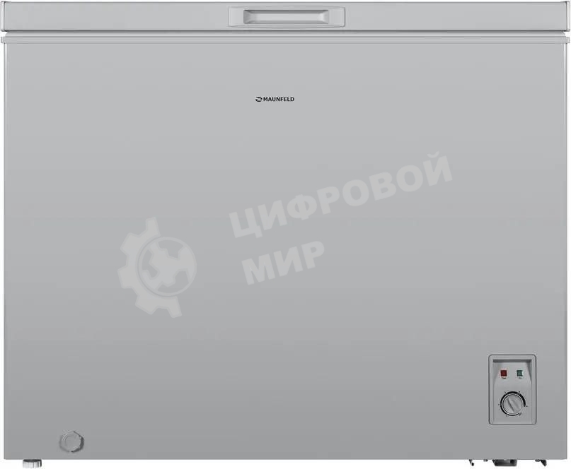 Морозильный ларь Maunfeld MFL200GR, серый, 200л
