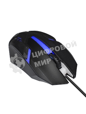 Комплект клавиатура+мышь ExeGate MK140 проводной, USB, 1000 DPI, чёрный/белый