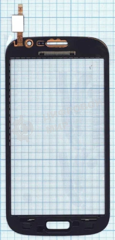 Сенсорное стекло (тачскрин) для Samsung Galaxy Grand Neo Duos GT-I9060, синее