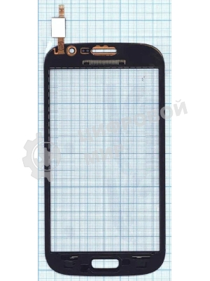 Сенсорное стекло (тачскрин) для Samsung Galaxy Grand Neo Duos GT-I9060, синее