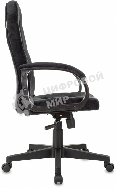 Кресло руководителя Бюрократ CH 002 Fabric черный Light-20 крестов. пластик