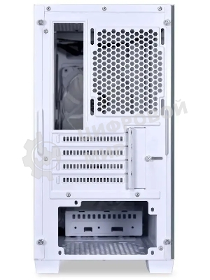 Компьютерный корпус Lian-Li Lancool 205M Mesh белый без БП ATX 2xUSB 3.0 audio bott PSU