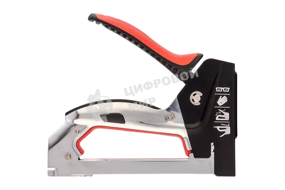 Степлер мебельный Matrix, стальной, быстрая загрузка, тип скобы 53, 6-10 мм, PRO