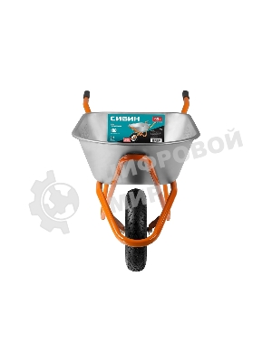 Тачка СИБИН СТ-12 строительная одноколесная, 180 кг