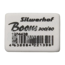 Ластик Silwerhof Boom 300/80 181146 26х18.5х8мм каучук термопластичный белый