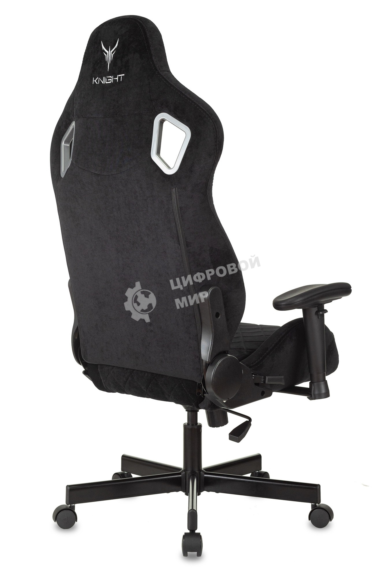 Кресло игровое Бюрократ Knight Outrider Light-20 черный с подголов. крестовина металл