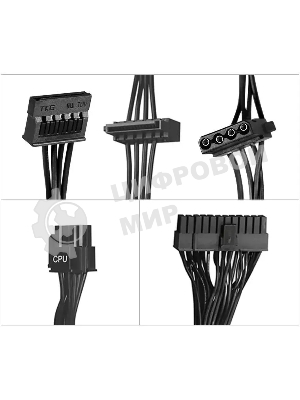 Блок питания KingPrice ATX 350W KPPSU350 (20+4pin) 120мм fan 2xSATA RTL