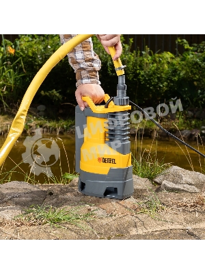 Дренажный насос Denzel DPХ450, 450 Вт, подъем 5 м, 9000 л/ч