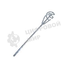 Насадка-миксер оцинкованная 60х400 мм 73/3/7/5