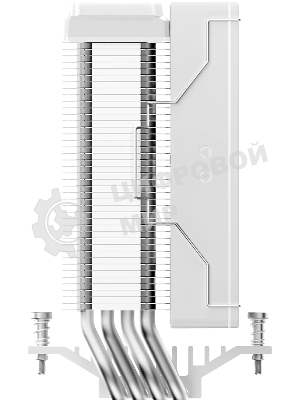 Кулер для процессора Ocypus Delta A40 SE WH ARGB, 120мм ARGB FAN, Top ARGB Panel, 4 HEAT PIPES, 4-PIN PWM, 800-1800 RPM, 31DBA, HYDRO BEARING, LGA115X/1200/1700/18XX, AM4/AM5