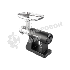Мясорубка электрическая Endever Sigma-110 черный, 2600 Вт, 2.0 кг/мин, реверс, защита от перегрузки, металлический лоток, насадки - 5