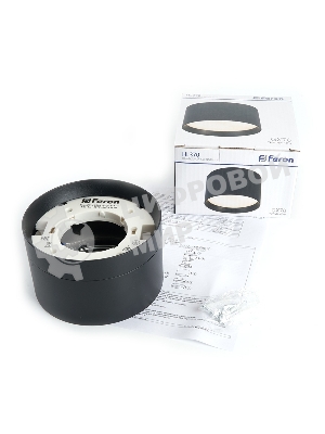 Светильник Feron HL370 ДПО-25w GX70 без лампы черный