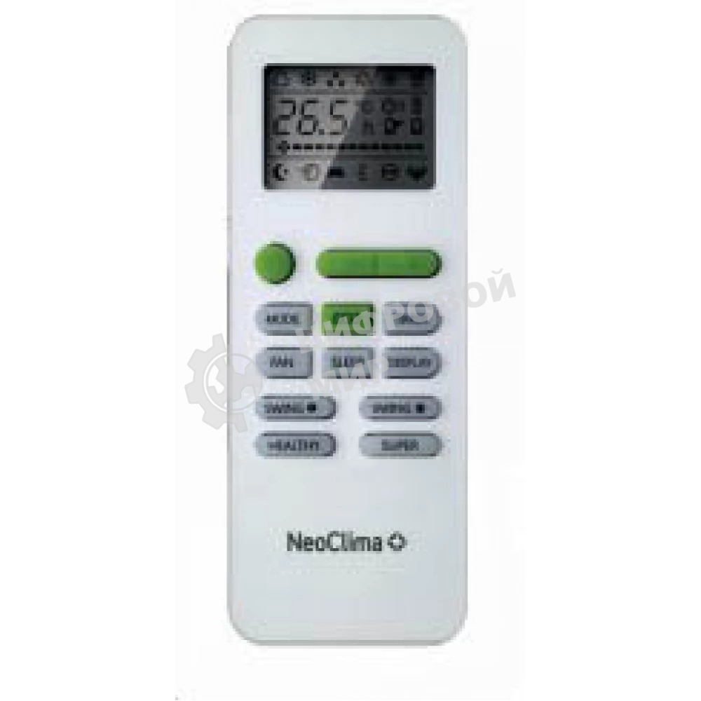 Кондиционер сплит-система настенного типа Neoclima Pro-Health NS/NU-HAP12T32 12000 BTU, 35 м², 27/38 дБ, охлаждение, обогрев, осушение, белый