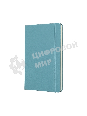 Блокнот Moleskine CLASSIC QP062B35 Large 130х210 мм, 240 страниц, нелинованный, твердая обложка, голубой