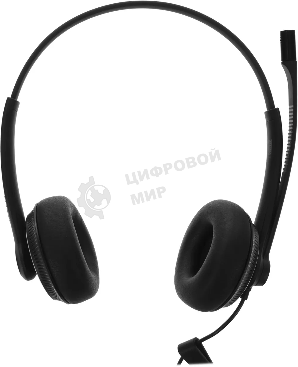 Гарнитура проводная YEALINK YHS34 Dual Дуо, Проводная, HD звук, QD, RJ9, шт