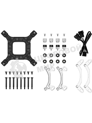 Система жидкостного охлаждения DeepСool LE240 V2 черный (R-LE240-BKAMMC-G-2)
