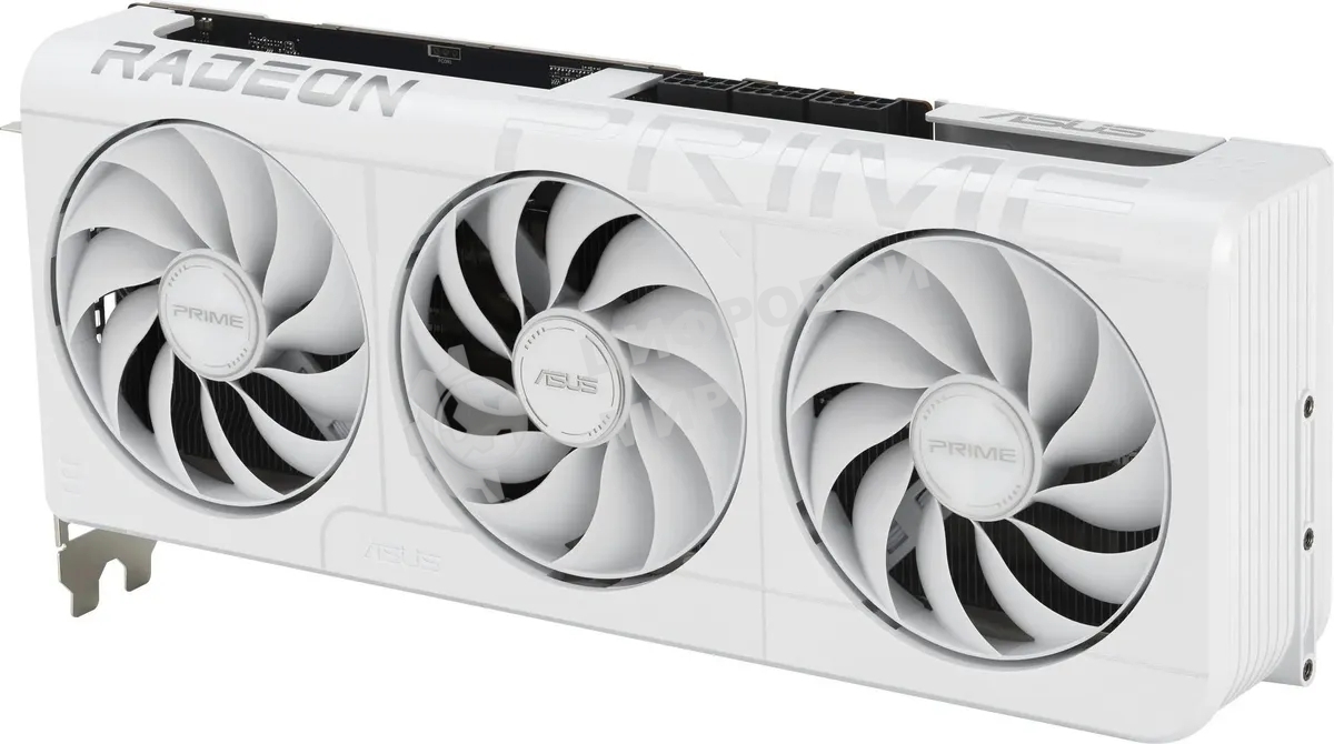 Видеокарта Asus PRIME-RX9070XT-O16G-WHITE белый